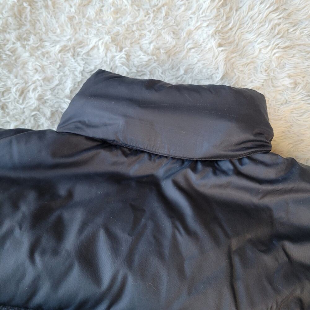 VTG The North Face 1996 Retro Nuptse Puffer Vest 700 Goose Down Black Womens SM - Picture 9 of 14